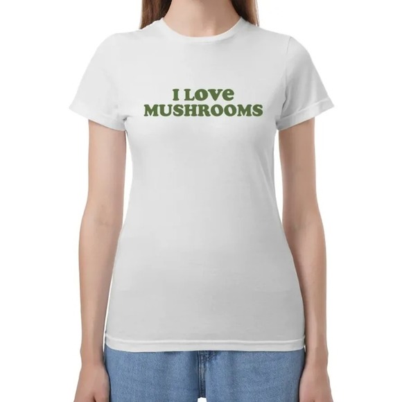 Other - Rita Ora I Love Mushrooms Tee
